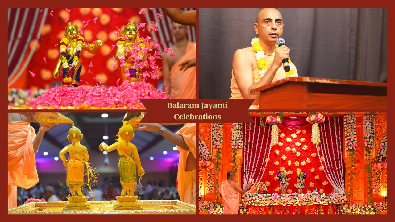 Balaram Jayanti Celebrations at Hare Krishna Movement Jaipur