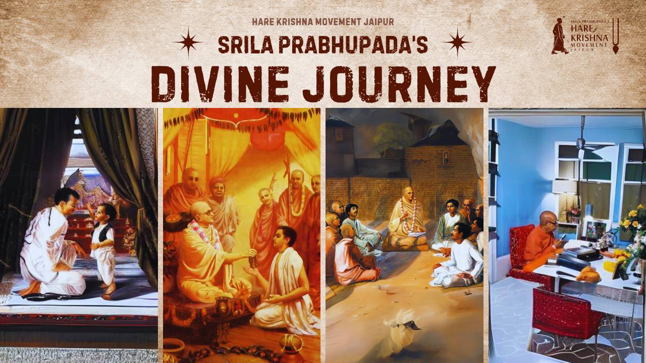 Divine Journey of Srila Prabhupada & Vyas Puja