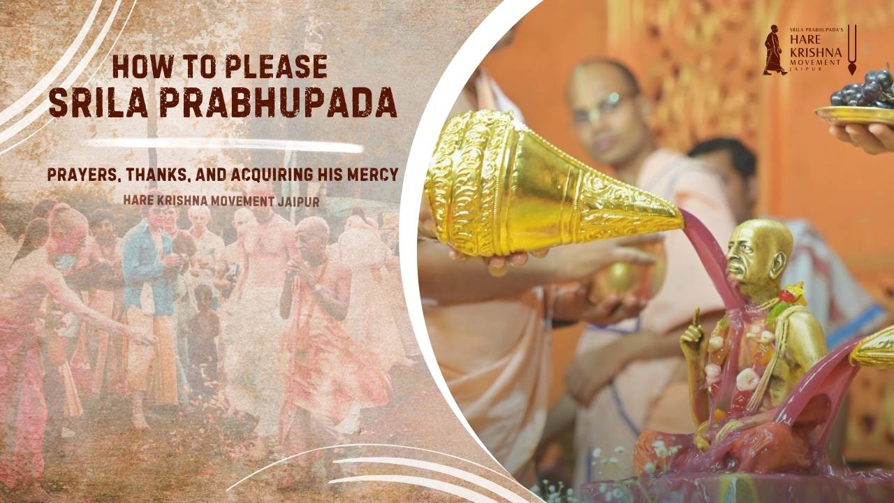 Please Srila Prabhupada on this Vyas Puja